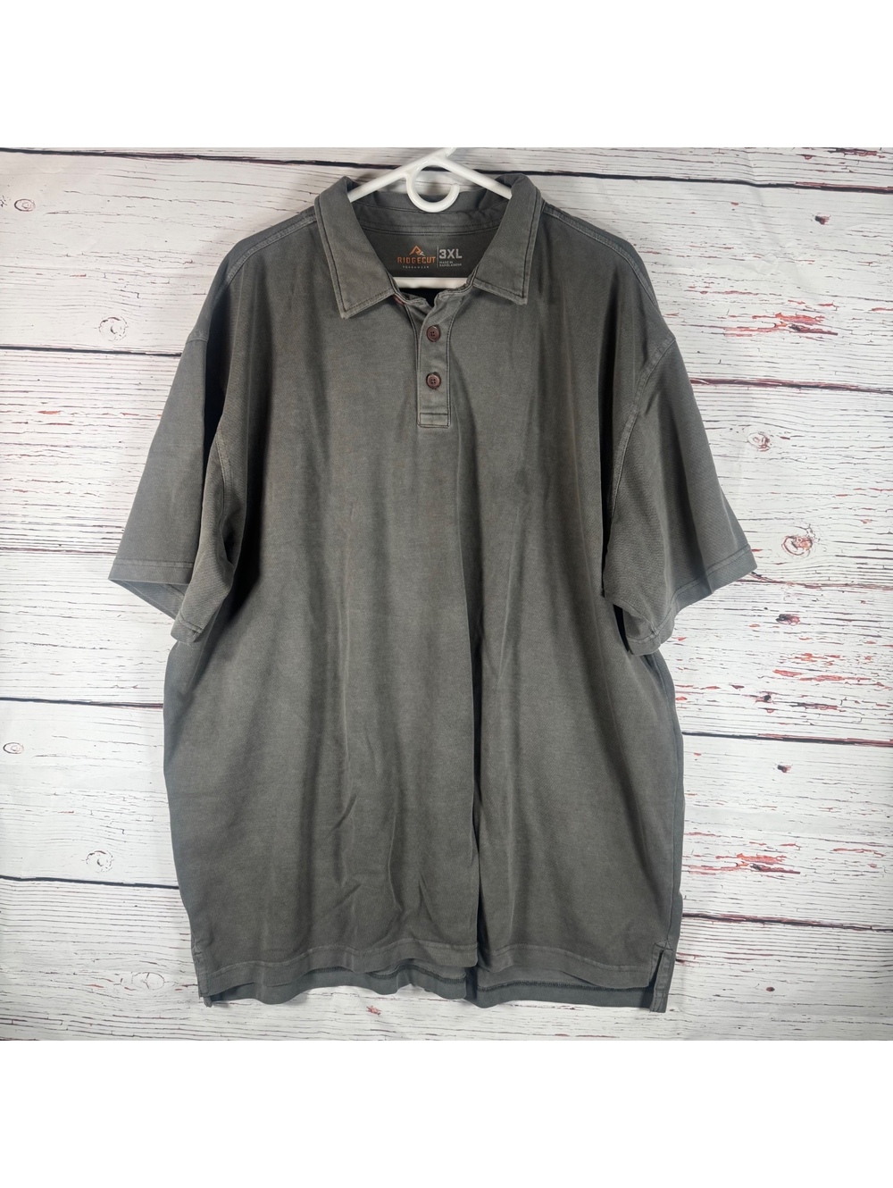 Ridgecut Toughwear Men's 3XL Gray Polo Shirt